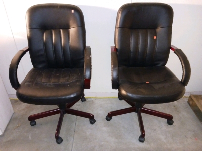 (2) Rolling Office Chairs