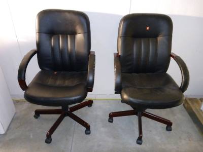 (2) Rolling Office Chairs