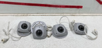 (1) Interlogix TVW-5301 Security Camera (3) Interlogix TVW-3101 Security Cameras