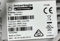 (3) Interlogix TVW-3101 IP Wedge Security Camera (1) Interlogix TVW-5301 IP Wedge Security Cameras - 3