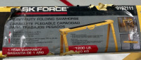 (2) Task Force Heavy-Duty Folding Sawhorses - 3