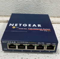 (1) Comtrend AR-5381 Wi-fi Router (1) Netgear FS105 5 Port Fast Ethernet Switch - 5