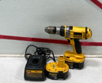 DeWalt 14.4 Volt XRP Drill With Two Batteries And Charger - 2