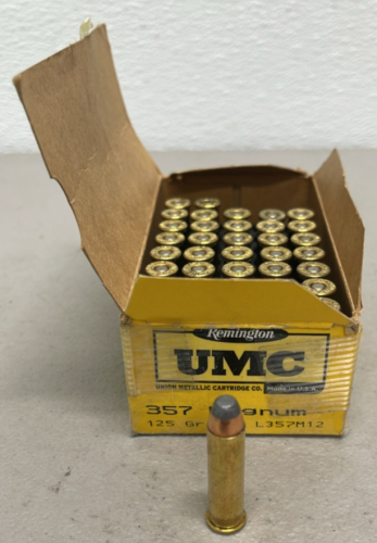 (38) Rounds UMC 357 Magnum 125 Grain JSP Ammunition Cartridges