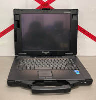 Panasonic CF-52 Toughbook W/ Intel Core VPRO Processor W/ The Hard Drive Removed #DFQX3A14XA - 2