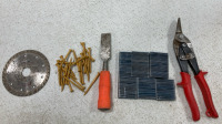 (1) HP E233 Computer Monitor (1) Tool Belt (1) 14mm Diamond Blade & Much More - 5