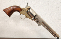 A.S.M Open Top Dragoon 44 Black Powder Revolver - Engraved