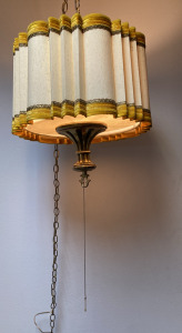 Vintage Hanging Lamp- Mid Century