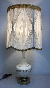 1950 Mom Hollywood Regency Lamp W/ Original Shade