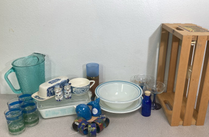 Vintage Dishes, Salt & Peper Shakers & More