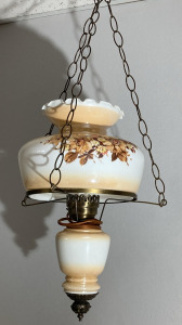 Vintage Hanging Lamp- Needs Wired