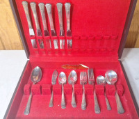 Tudor Plate Silverware Set w/ Box