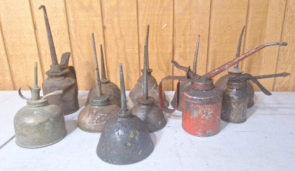 College of Old Fashioned Oil Cans