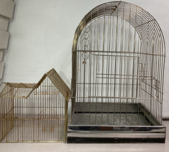 Pacific Bird Cage, Small Bird Cage -(Missing Bottom)