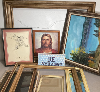 Vintage Pictures, Paintings & Frames