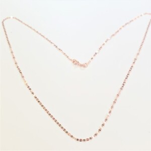 $350 18K Rose Gold 16" Necklace