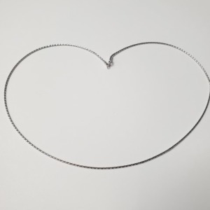 $250 10K White Gold 17" Necklace