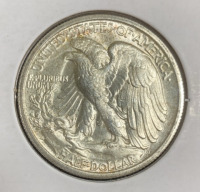 1946-S MS65 Gem Walking Liberty Silver Half Dollar - 2