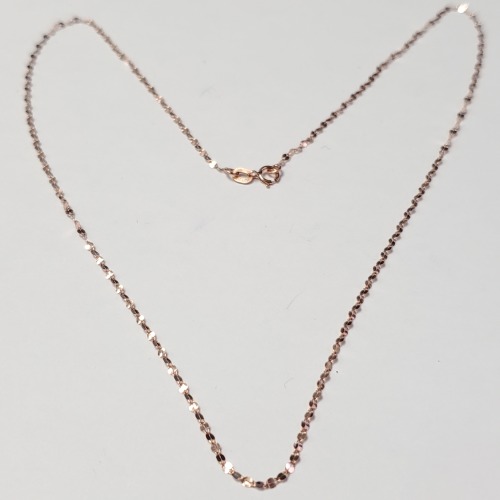 $320 18K 0.78G 16" Necklace