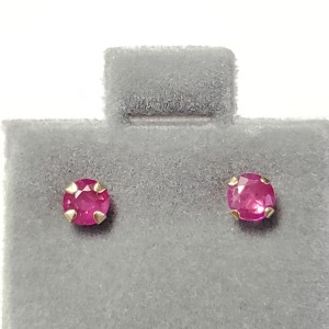$200 10K Ruby(0.46ct) Earrings