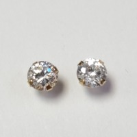 $160 14K CZ Earrings