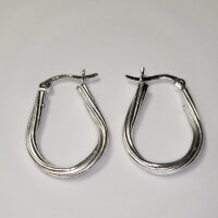 $140 Silver Hoop Earrings