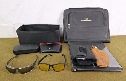 (2) Pairs Of Sunglasses, (2) Holsters & More