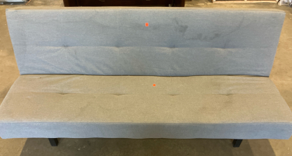 Gray Futon Loveseat 75"x28â€