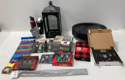 (1) Ashland Lantern (1) Black Hammered 16&acirc;&euro;x13&acirc;&euro; Round Vessel Sink (2) TV Mounts & Much More