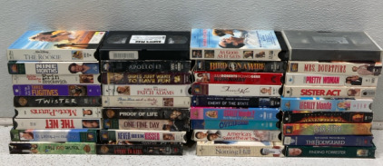 Assortment Of VHS Movies