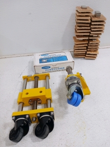 Heavy Duty Casters with Levers and Ball Bearings, and Heavy Magnets and more