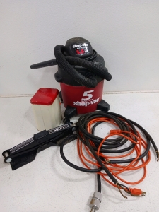 Shop Vac 5gal, 1.5ton Scissor Jack and More