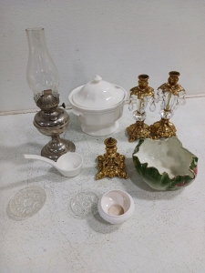 Oil Lantern, Candle Holders and More