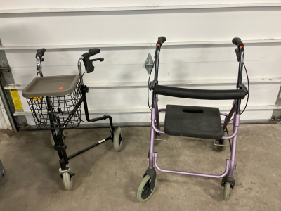 (2) Rolling Walkers