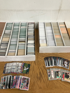 (2) Boxes of Assorted Baseball Trading Cards