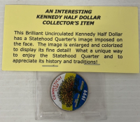 Kennedy Half Dollar Statehood Image Collectors Item