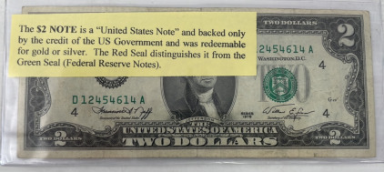 1976 $2 Note