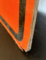 48’’ Orange Wooden "Bump" Sign...BBFN - 2