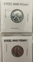 (6) Steel War Pennies - 2