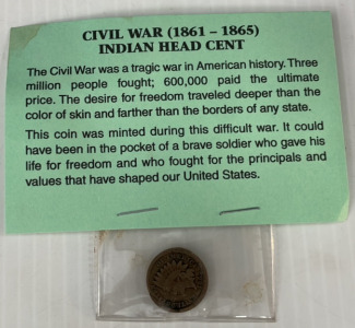 Civil War Indian Head Penny