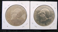 1976 And 1976 D Print Ike Dollars- Authentication Unavailable - 2