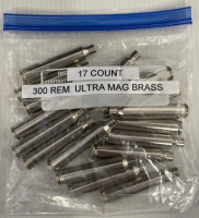 Reloading Brass!- (57) Rnds 375 H&H Mag, (21) Rnds 300 Weatherby Mag, & (17) Rnds 300 REM. Ultra Mag - 3