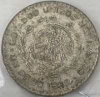 Old Mexican Silver Dollar Minted From Silver - 3