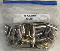 (23) Rnds 6.5 Ammo Plus (148) Rnds Brass- (95) 458 Socom, (45) 50 AE, & (18) 35 Whelen - 3