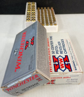 (50) Rounds Winchester Western 32 Auto Bullets & (20) Rounds Winchester 250 Savage Primed Brass