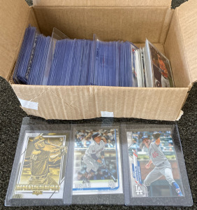 Box Of MLB Baseball Cards