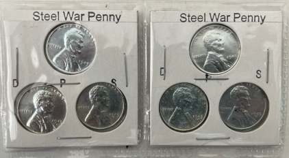 (6) Steel War Pennies DPS