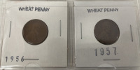 (6)Old Wheat Back Pennies - 2