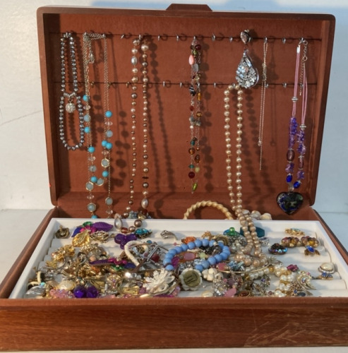 Jewelry Box W/ Jewelry