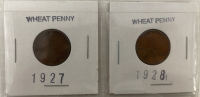 (6)Old Wheat Back Pennies - 2